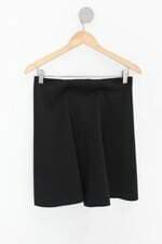 Saia mob feminina preta com Cós com elástico