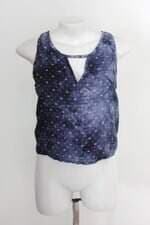 Blusa unistar feminina estampada com Renda