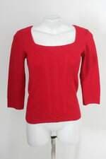 Blusa morina feminina vermelha