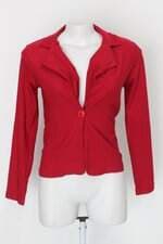Blazer belinda modas feminino vermelho
