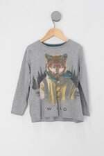 Blusa Infantil renner cinza