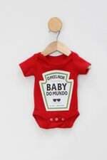 Body Infantil basic baby vermelho