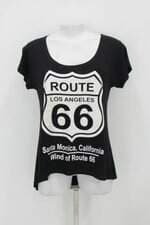 Blusa feminina preta com Silk