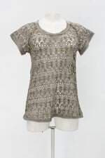 Blusa shoulder feminina verde