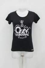 Blusa feminina preta com Silk