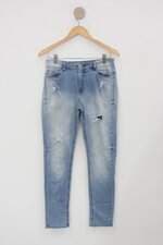 Calça feminina azul