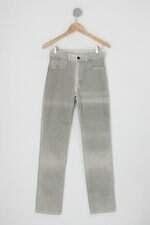 Calça de sarja feminina cinza