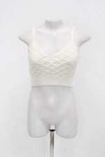 Regata cropped feminina branca