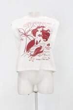 Blusa feminina off-white com Silk
