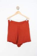 Shorts cantão feminino terracota