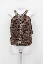 Blusa vestire feminina estampada com Forro