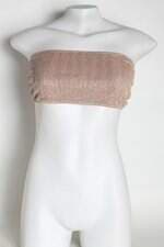 Top feminino dourado