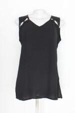 Blusa silver fox feminina preta