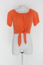 Blusa riachuelo feminina laranja
