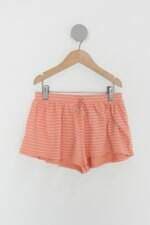 Shorts Infantil girls laranja listrado