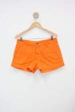 Shorts polo wear feminino laranja