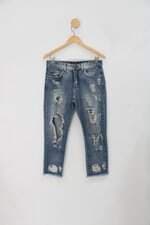 Calça Jeans shoulder feminina azul