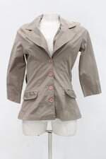 Camisa leah feminina cinza