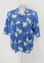 Camisa lux feminina estampada