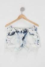 Shorts marisa feminina azul com Aplique