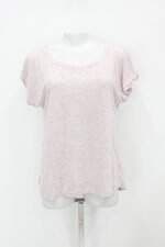 Blusa hering basic feminina rosa mesclado