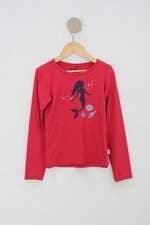 Blusa Infantil kidstok vermelha estampada