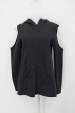Moletom lm esper feminino preto com Recortes