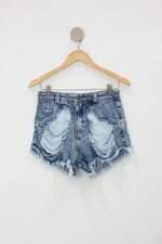 Shorts ariene jeans feminino azul