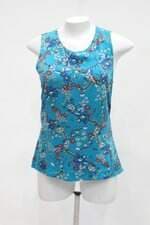 Blusa simulassao feminino estampado