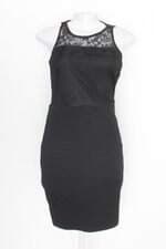 Vestido feminino preto com Renda
