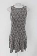 Vestido le lis blanc feminino estampado