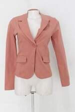 Blazer feminino rosê