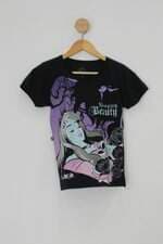 Blusa Infantil preta com Silk 
