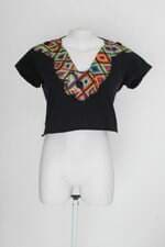 Cropped libina feminina estampado