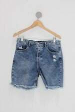 Bermuda marisa jeans feminina azul