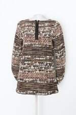Malha zara feminina estampada