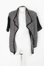 Cardigan feminino cinza