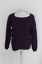 Blusa tricot  feminino roxo