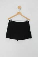 Shorts Saia clave  de sol feminino preto