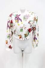 Casaco moschino for riachuelo feminino estampado