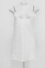 Blusa leader feminina branca com Paetê