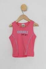 Regata Infantil rosa com silk