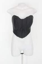 Blusa cropped feminina preta com Bojo