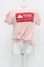 Blusa feminina rosa com Silk