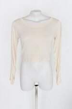 Blusa cor & cores feminina bege com Renda
