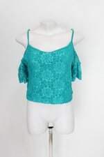 Blusa miss ventura´s feminina verde com Forro