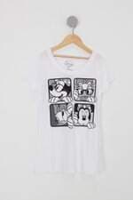 Blusa Infantil branca com Silk 