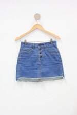 Saia Jeans riachuelo feminina azul
