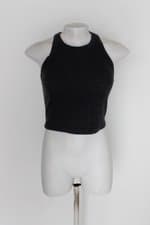 cropped feminino cinza