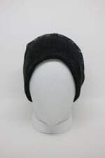 Touca masculina preta estampada 